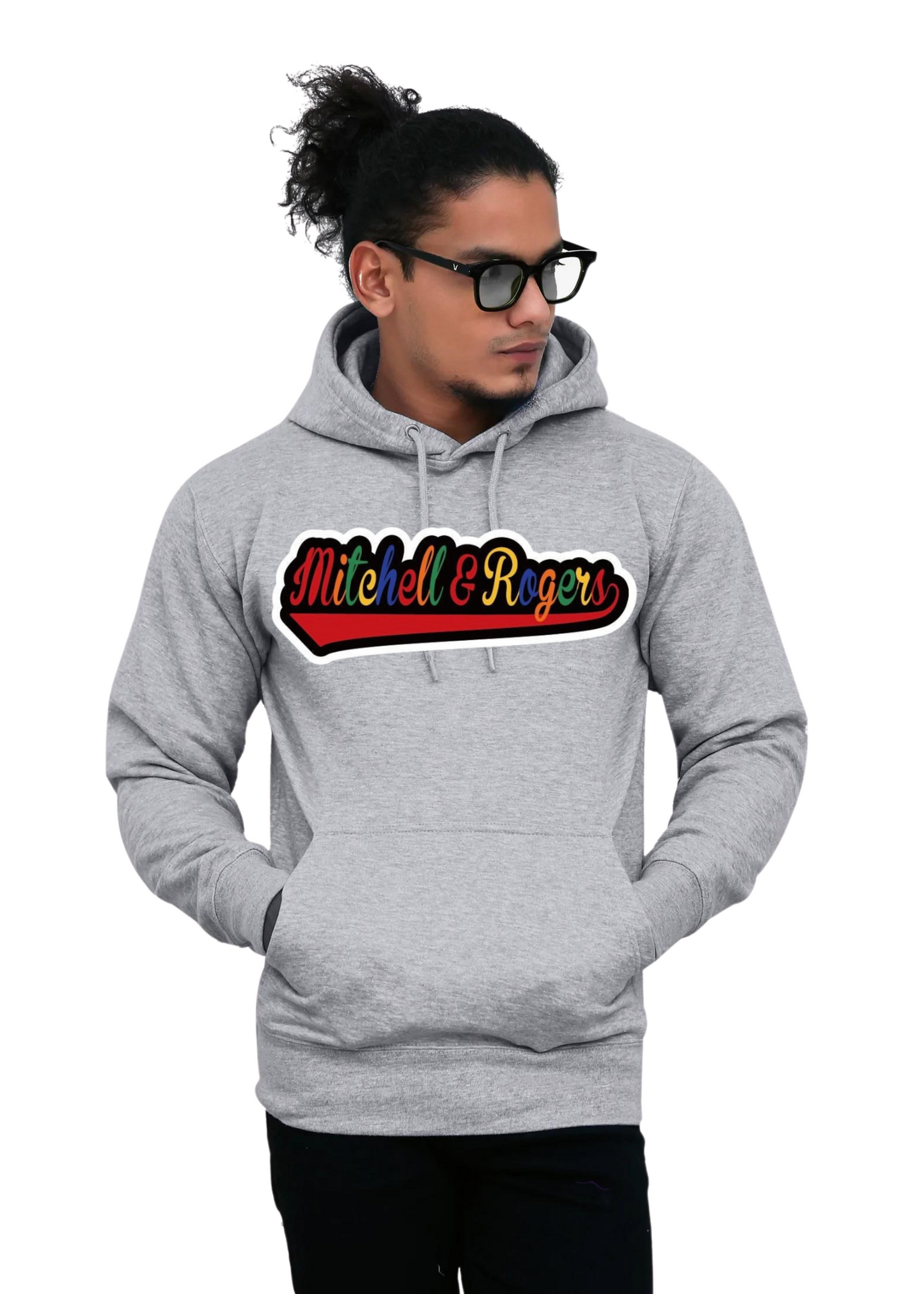 Mitchell & Rogers  Signature Patch Logo Unisex Hoodie