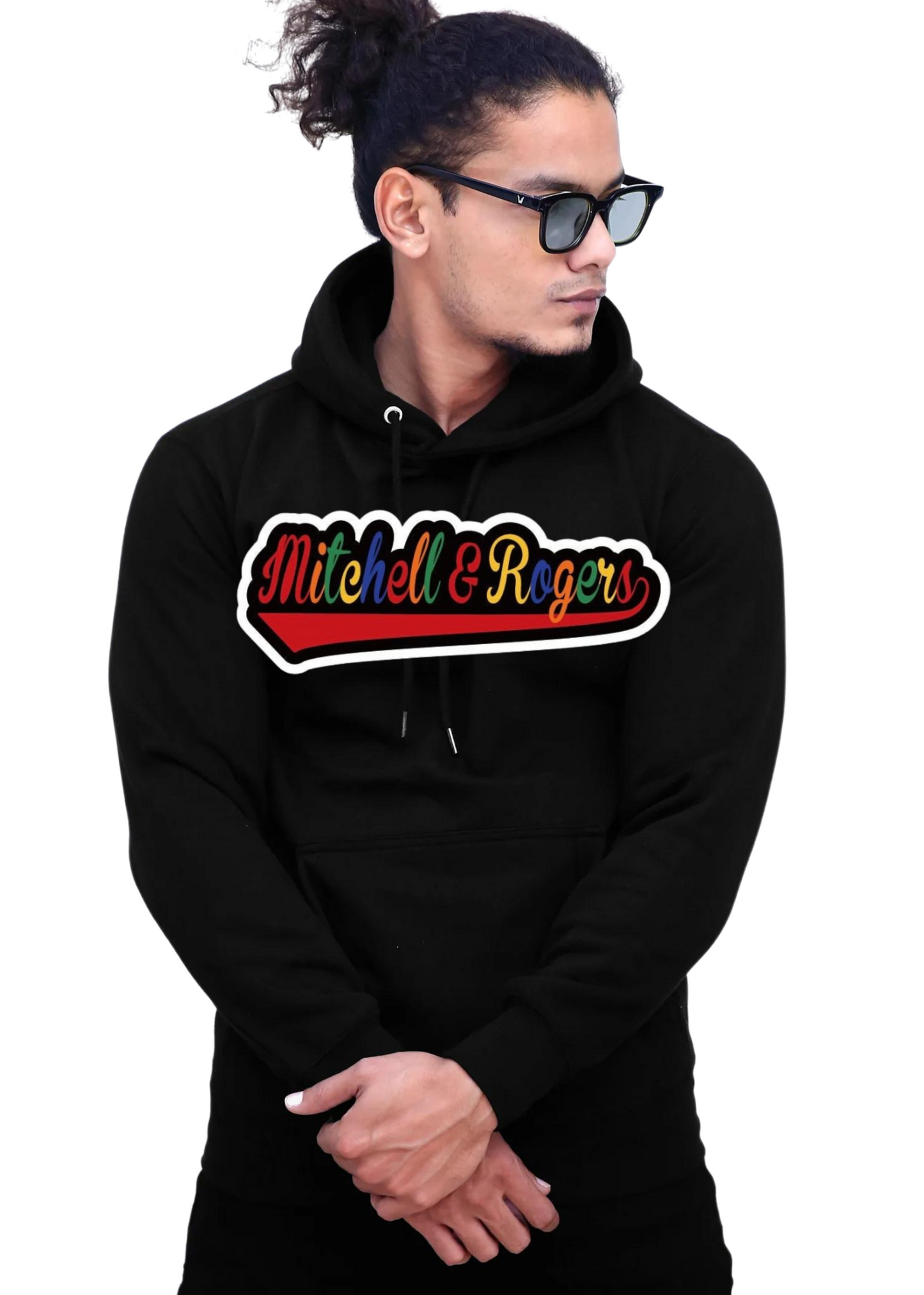 Mitchell & Rogers  Signature Patch Logo Unisex Hoodie